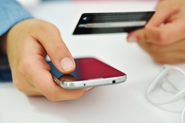 Tarjeta de crédito para web 