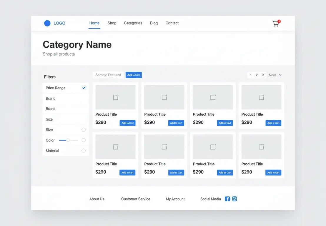 pagina de categoria PLP