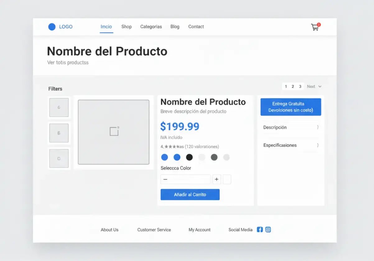 pagina de producto PDP